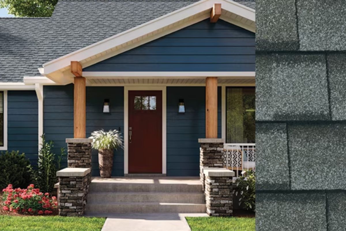 GAF Timberline HDZ® Shingles: Pewter Gray Shingle