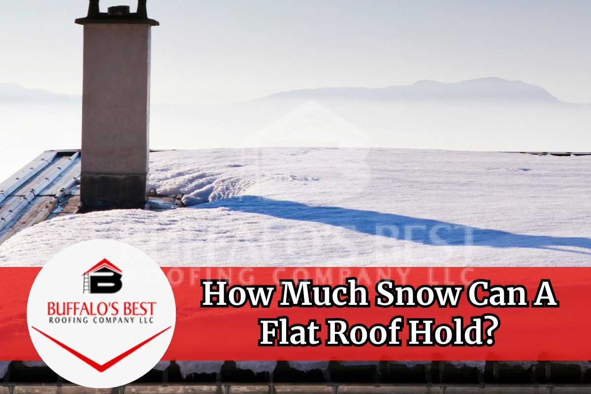 How Much Snow Can A Flat Roof Hold?