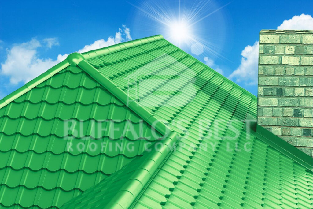 What Is The Best Color For A Metal Roof? 4 Green